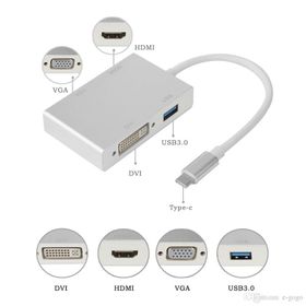 Macbook Type C Hdmı Dönüştürücü Adaptör
