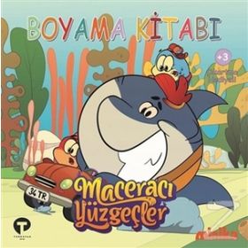 Maceracı Yüzgeçler Boyama Kitabı 2 Turkuvaz Kitap