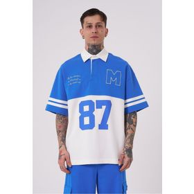 Machinist 87 Pieced Açık Mavi Polo Yaka Erkek T-shirt