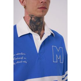 Machinist 87 Pieced Açık Mavi Polo Yaka Erkek T-shirt