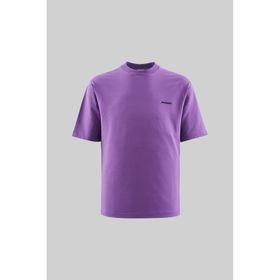 Machinist Basic Relaxed Mor Pamuklu Erkek T-shirt