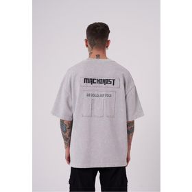 Machinist Be Bold Be You Açık Bej Spotted Yıkmalı Oversize Erkek T-shirt