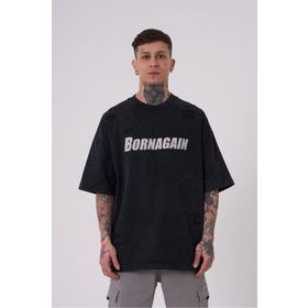 Machinist Born Again Baskılı Ghost Yıkamalı Erkek T-shirt