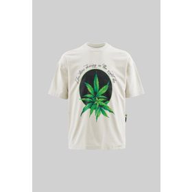 Machinist Herb Printed Baskılı Gri Oversize Erkek T-shirt