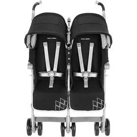 Maclaren Twin Techno Black İkiz Bebek Arabası