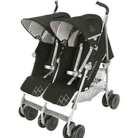 Maclaren Twin Techno Black İkiz Bebek Arabası