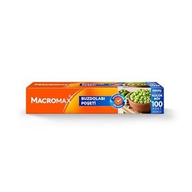 Macromax Küçük Boy 100 Adet Buzdolabı Poşeti