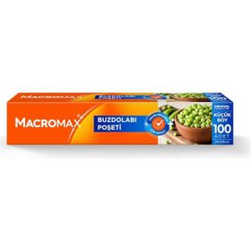 Macromax Küçük Boy 100 Adet Buzdolabı Poşeti