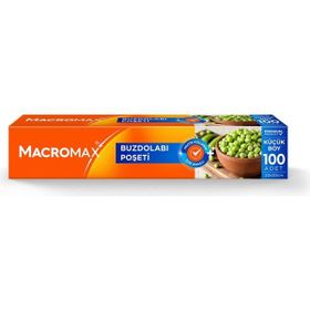 Macromax Küçük Boy 100 Adet Buzdolabı Poşeti