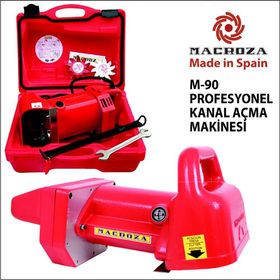 Macroza M-80 Kanal Açma Makinesi
