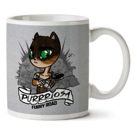 Mad Max Furiosa Purriosa Baskılı Kupa