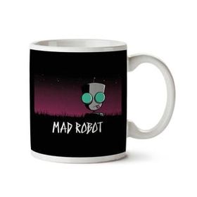 Mad Robot Gir Invader Baskılı Kupa