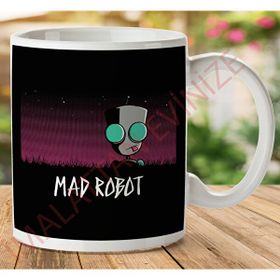 Mad Robot Gir Invader Baskılı Kupa