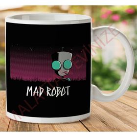 Mad Robot Gir Invader Baskılı Kupa