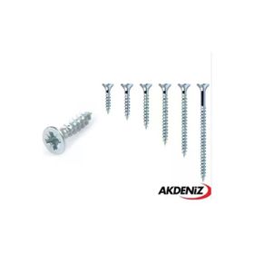 Mad Wolf 3.5x25 mm 1000 Adet Çinko Kaplama Sunta Vidası