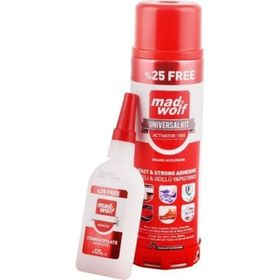 Mad Wolf 500 ml + 125 gr Hızlı Yapıştırıcı