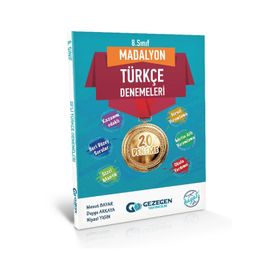 Madalyon 8. Sınıf Lgs Türkçe 20 Deneme-Gezegen Yayınları