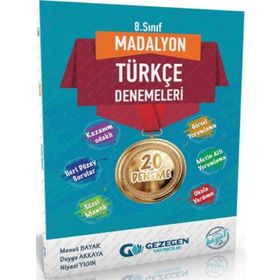 Madalyon 8. Sınıf Lgs Türkçe 20 Deneme-Gezegen Yayınları