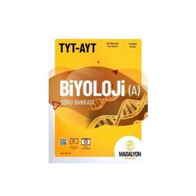 Madalyon Yayınları TYT AYT Biyoloji A Soru Bankası
