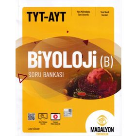 Madalyon Yayınları TYT AYT Biyoloji B Soru Bankası