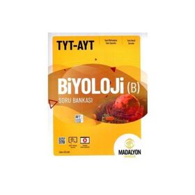 Madalyon Yayınları TYT AYT Biyoloji B Soru Bankası