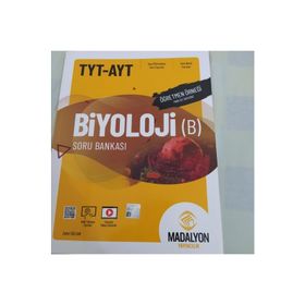 Madalyon Yayınları TYT AYT Biyoloji B Soru Bankası