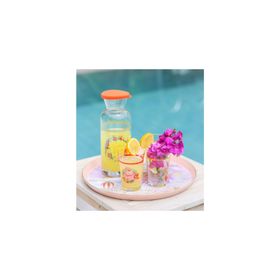 Madame Coco 1 lt Tropikal Baskılı Su Şişesi
