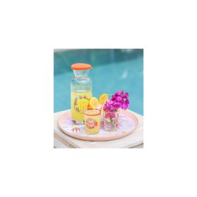 Madame Coco 1 lt Tropikal Baskılı Su Şişesi