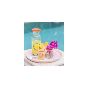 Madame Coco 1 lt Tropikal Baskılı Su Şişesi