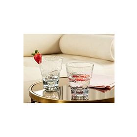 Madame Coco 1KBARD0497139 - 375 ml Medium Floressa 4'lü Su Bardağı Seti