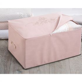 Madame Coco 1KHURC0125152 Çiçek Desenli Beyaz Gri Baskılı Hurç