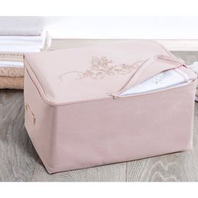 Madame Coco 1KHURC0125152 Çiçek Desenli Beyaz Gri Baskılı Hurç