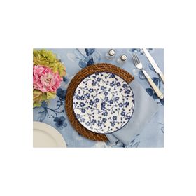 Madame Coco 25 cm Rêve Bleu Ange Servis Tabağı