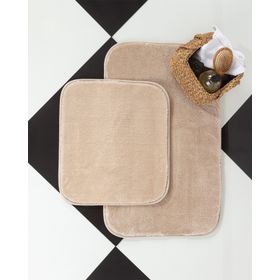 Madame Coco 50x80 + 45x50 cm Vizon Carol 2'li Banyo Paspası