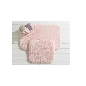 Madame Coco 50x80+45x50 cm Pudra Sheep Banyo Paspası