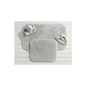 Madame Coco 60x100+50x60 cm Gri Sheep Banyo Paspası