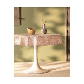 Madame Coco Ancre Mor 140 cm Pvc Masa Örtüsü