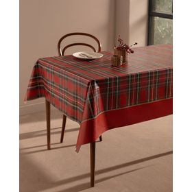 Madame Coco Andray Pvc Kırmızı 100x140 cm Masa Örtüsü