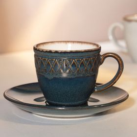 Madame Coco Antique 2'li Kahve Fincan Seti