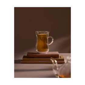 Madame Coco Benito Tekli 200 ML Çift Camlı Çay Bardağı