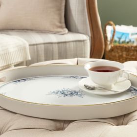 Madame Coco Blanche 1 Adet Oval Tepsi