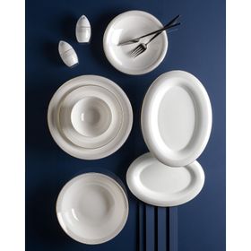 Madame Coco Bonar Beyaz 6 Kişilik 30 Parça Yemek Takımı