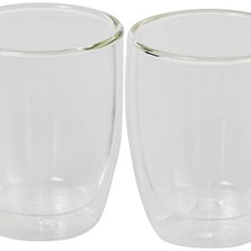 Madame Coco Boussac 2'li 155 ml Çift Camlı Bardak Takımı