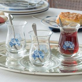 Madame Coco Cera 168 ml 6'lı Çay Bardağı