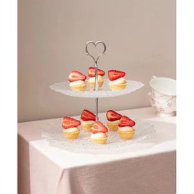 Madame Coco Charmes 28 cm 2 Katlı Kek Standı