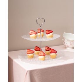 Madame Coco Charmes 28 cm 2 Katlı Kek Standı