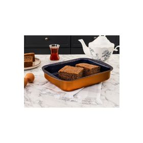 Madame Coco Chef Granite Look 25 cm Köşeli Fırın Tepsisi