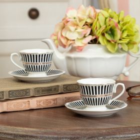 Madame Coco Chic 2'li 100 ml Kahve Fincan Takımı Seti