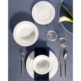 Madame Coco Claire 6 Kişilik 24 Parça Beyaz Yemek Takımı