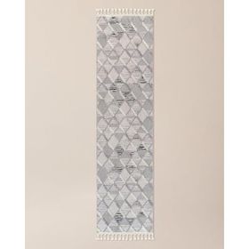 Madame Coco Coleus Gri 80x150 cm Halı